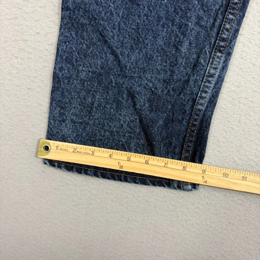 Vintage Levis 549 Jeans Men 40x32 Blue Dark Wash Straight Leg Denim Made USA 80s